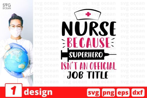 Nurse Because Superhero Isn t an Graphics for Crafts