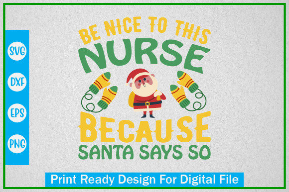 Nurse Holiday Graphics for Crafts