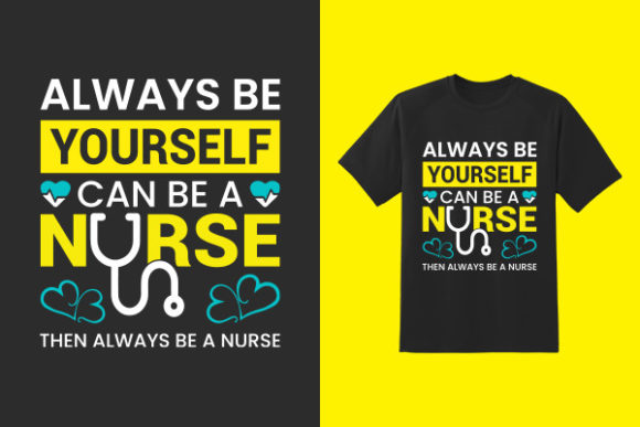 Nurse T-Shirt Template: Graphics for Crafts