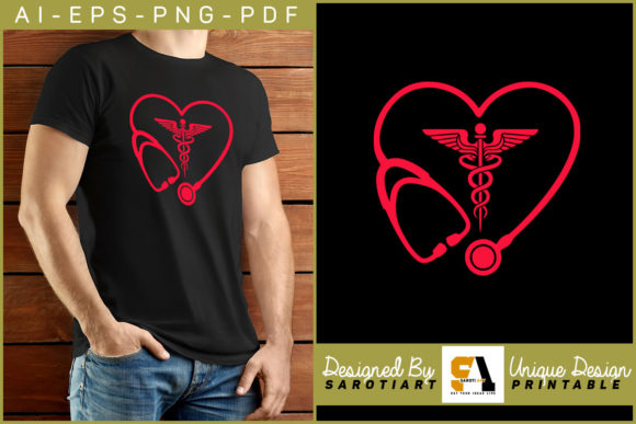 Nurse Valentine Graphics for Crafts