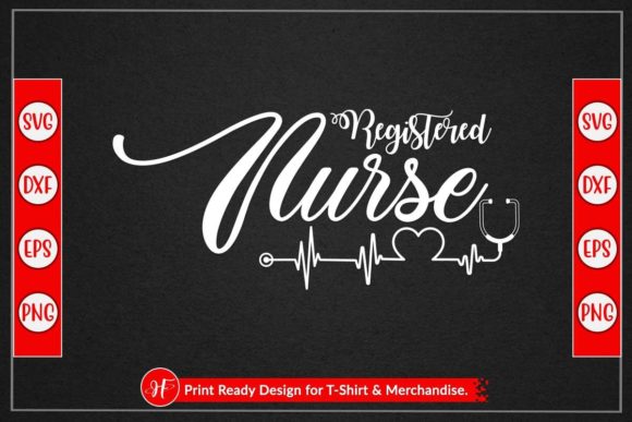 Registered Nurse Graphics for Crafts
