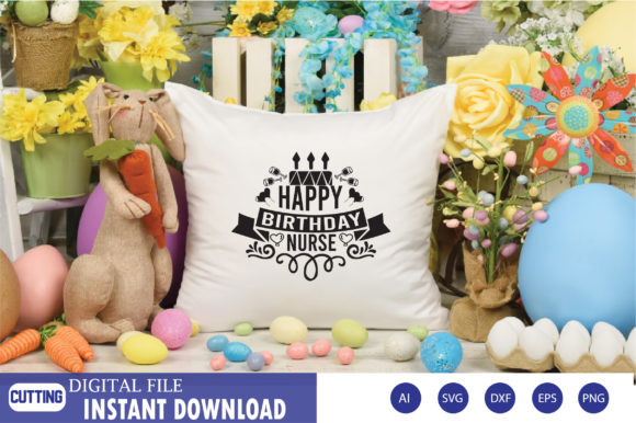 Stitching Joy: A Designer’s Review of the Happy Birthday Nurse Design