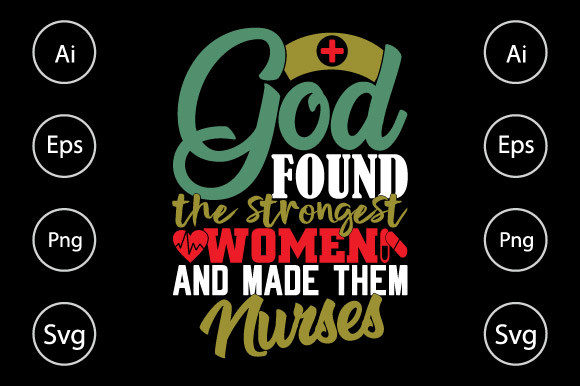 Strongest Nurse Graphics for Crafts & Blogs